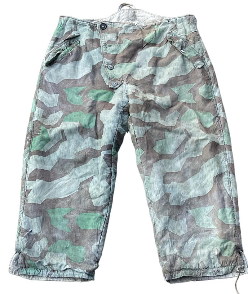 Wehrmacht reversable Splitter camo winter Trousers