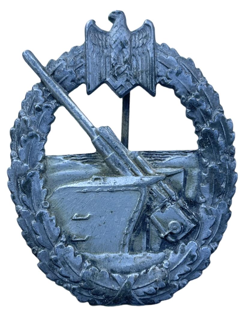 Kriegsmarine Costal Artillery Badge