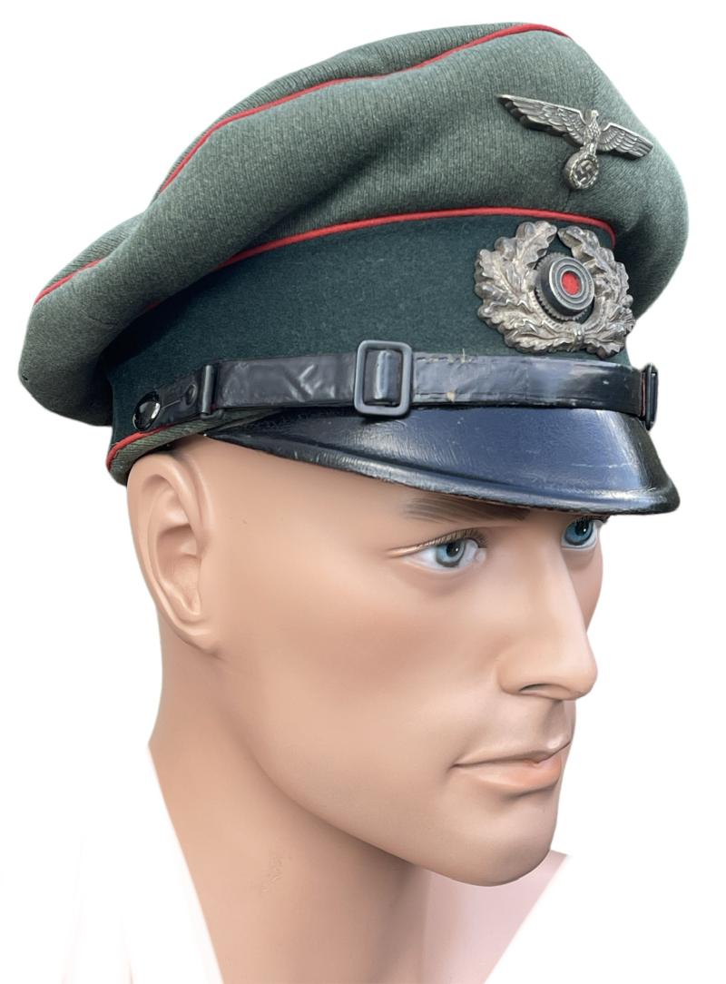Wehrmacht Artillery Enlisted/NCO Visor Cap
