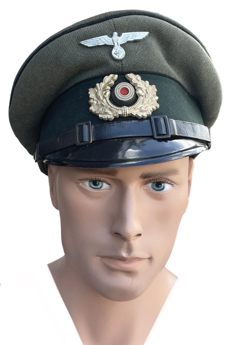Wehrmacht Pionier Enlisted/NCO Visor Cap