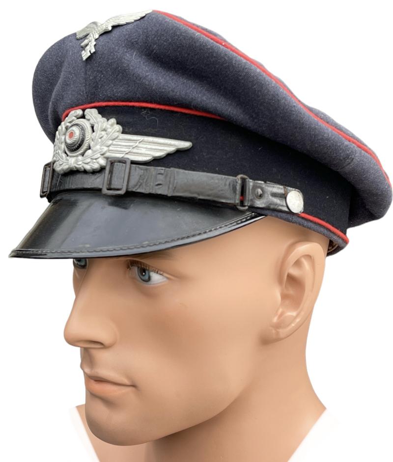 Luftwaffe FLAK (AA Gun) Enlisted/NCO Visor Cap