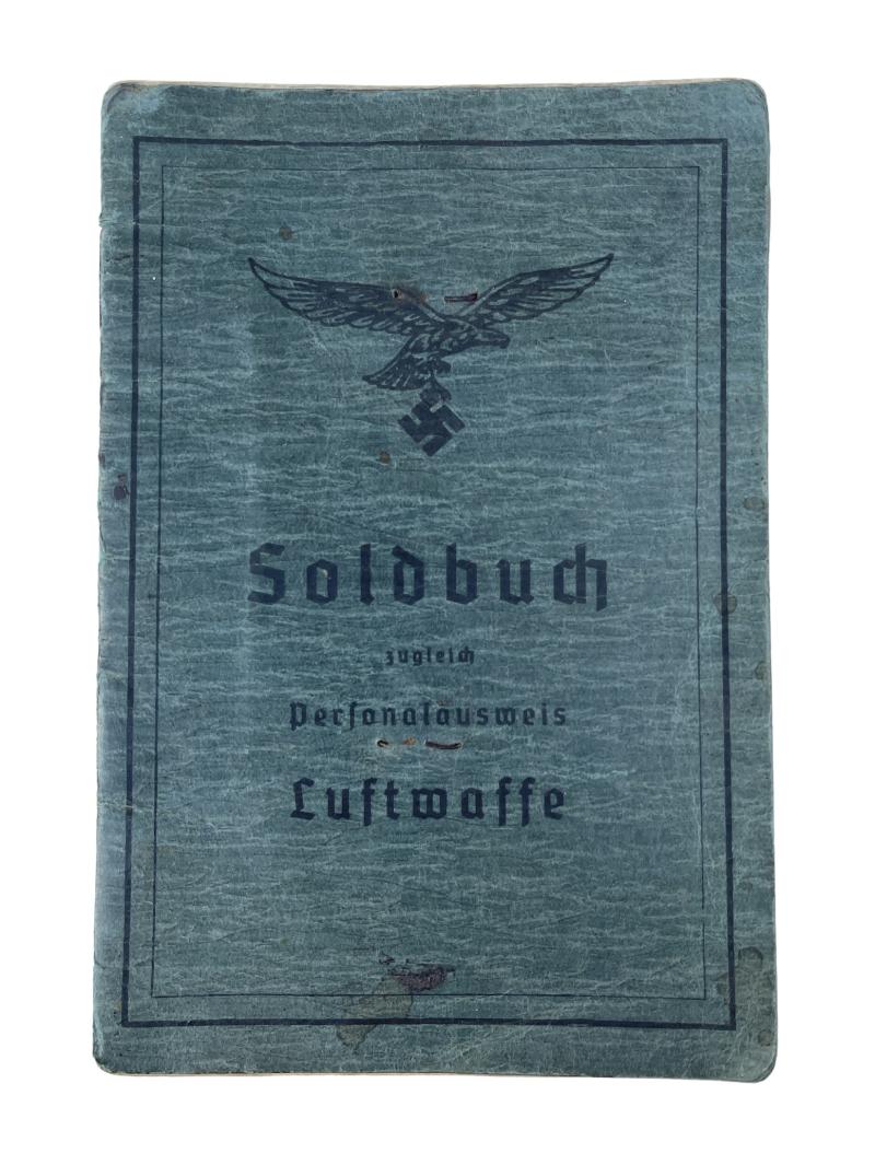 Luftwaffe Soldbuch Flieger