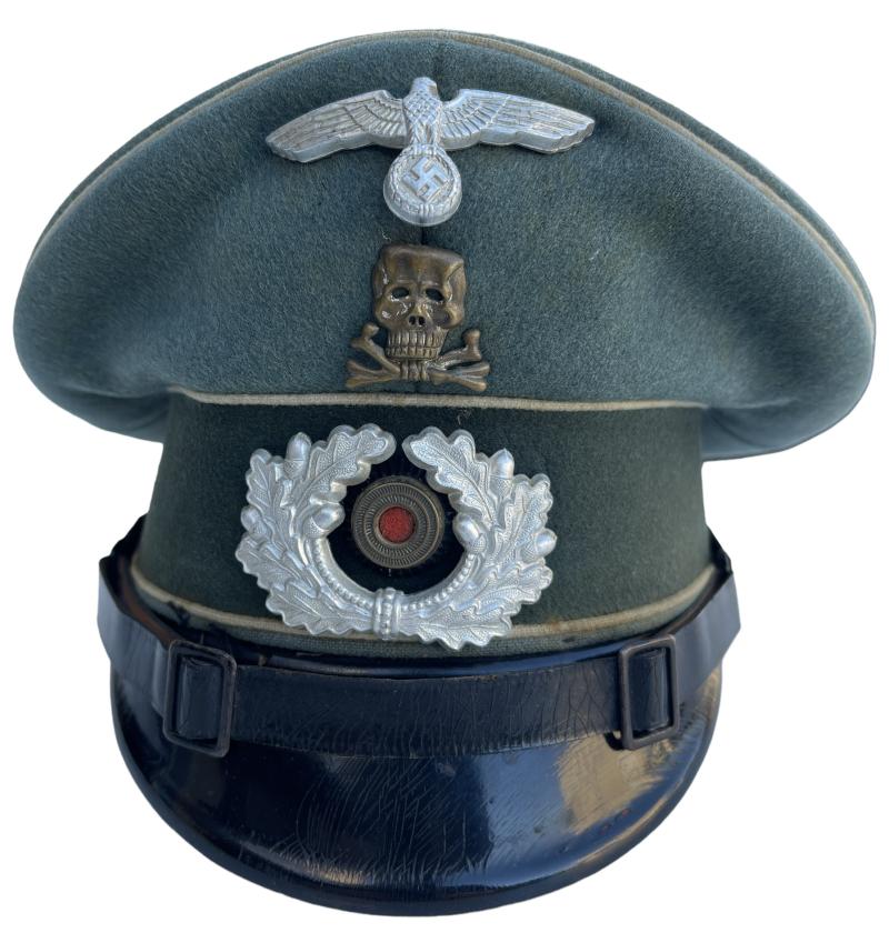 Wehrmacht Enlisted/NCO Visor Braunschweig Husaren-Regiment Nr. 17
