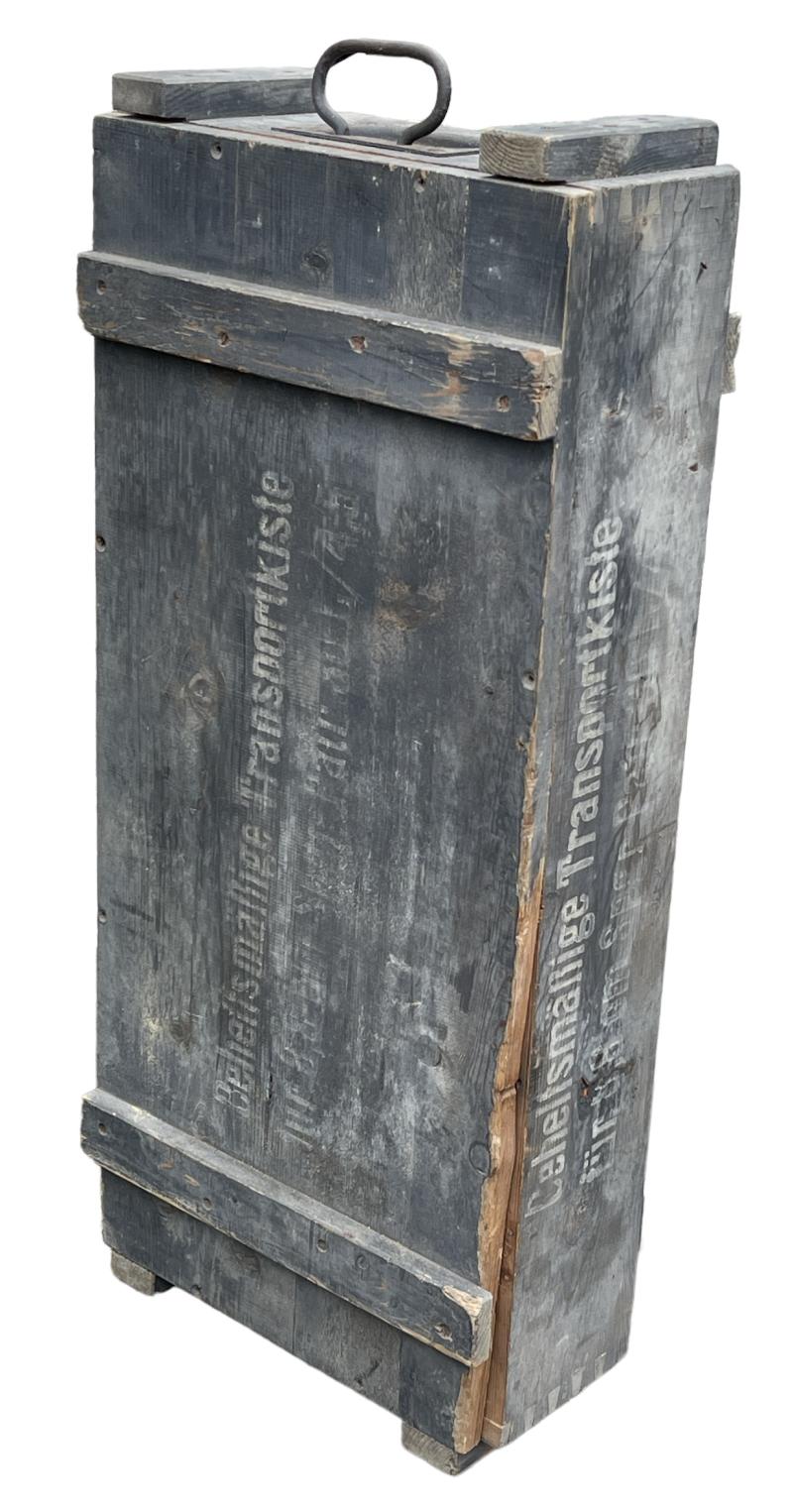 Wehrmacht wooden 8,8cm Spgr. Patr. 30L/4,5 Case