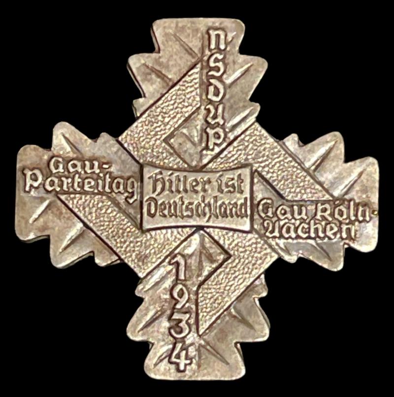 NSDAP Gau-Partijtag Gau Köln-Aachen 1934