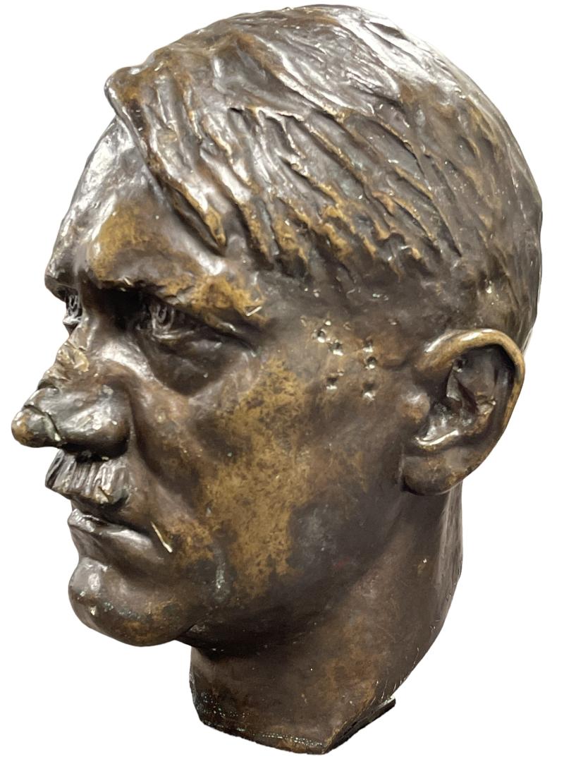 Canadian Veteran War Trophy Adolf Hitler Buste
