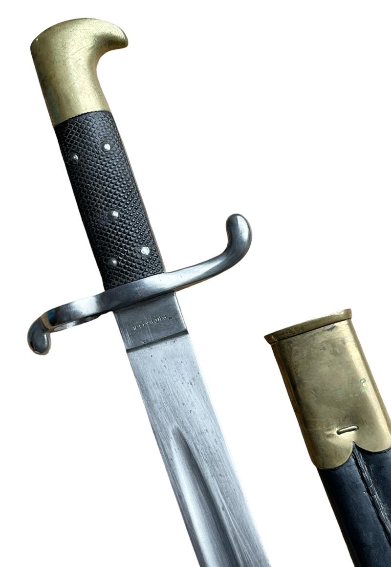 Swiss model 1864 Scharpshooters Carbine Bayonet