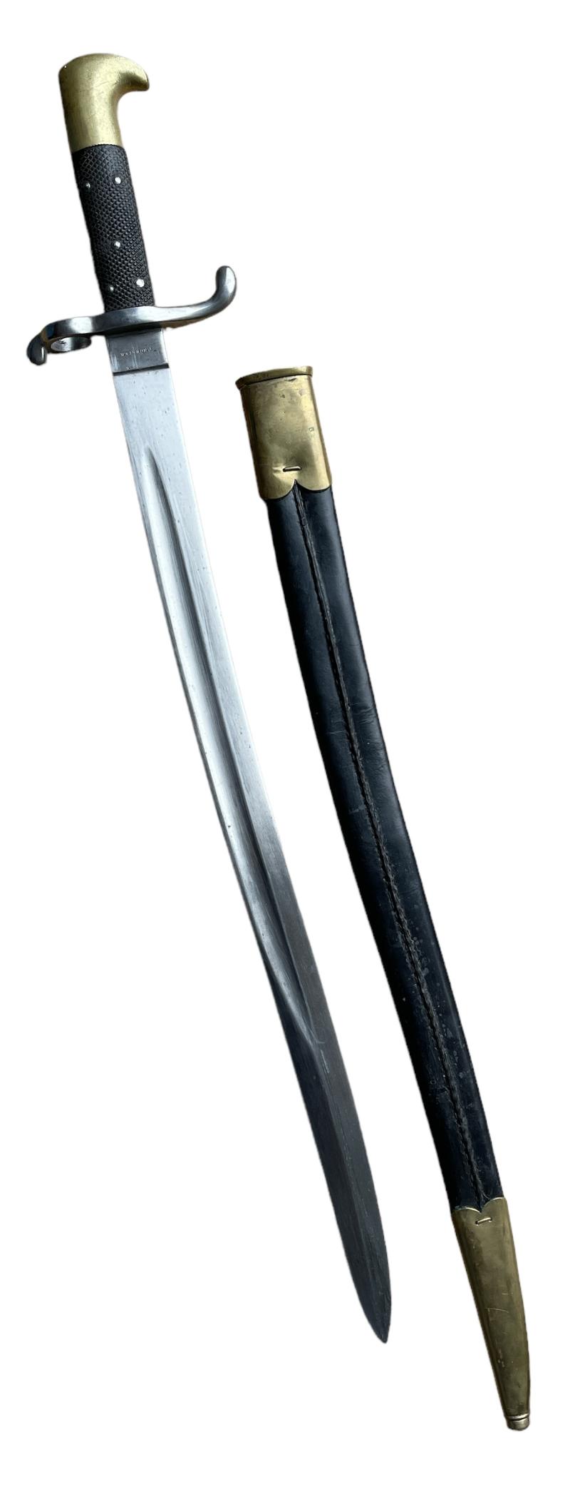 Swiss model 1864 Scharpshooters Carbine Bayonet