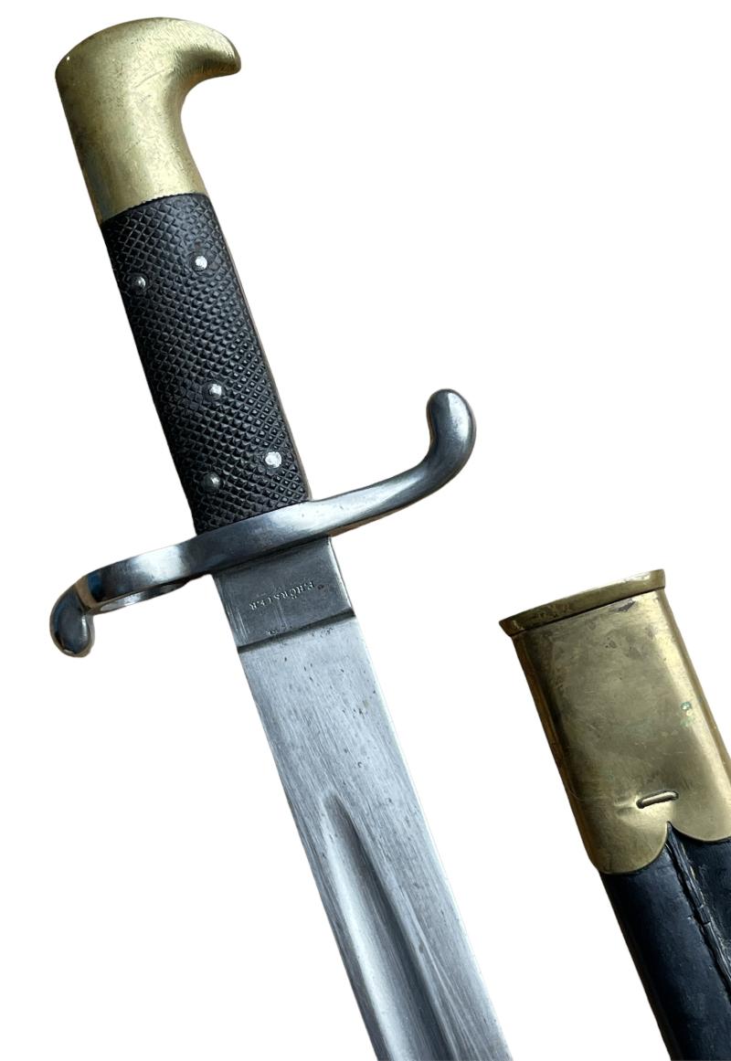 Swiss model 1864 Scharpshooters Carbine Bayonet
