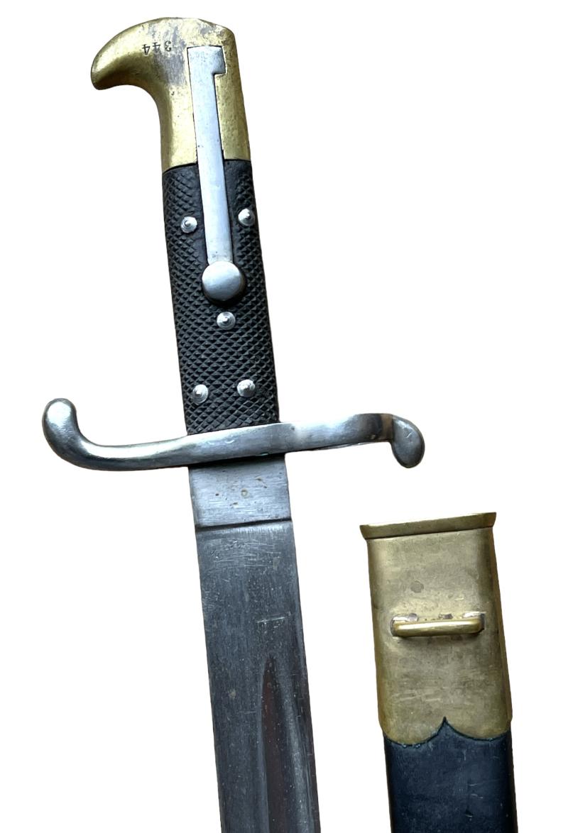 Swiss model 1864 Scharpshooters Carbine Bayonet