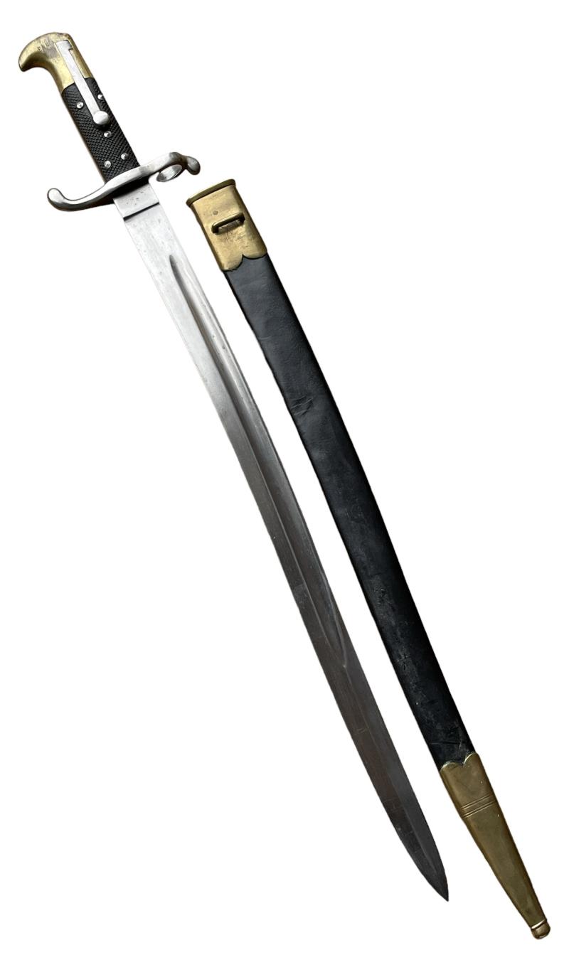 Swiss model 1864 Scharpshooters Carbine Bayonet
