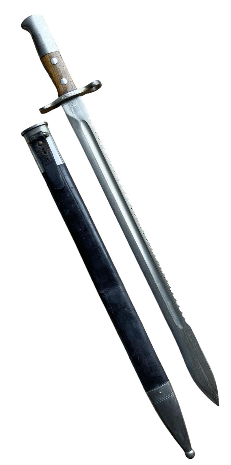 Swiss Schmidt - Rubin Sawback Bayonet