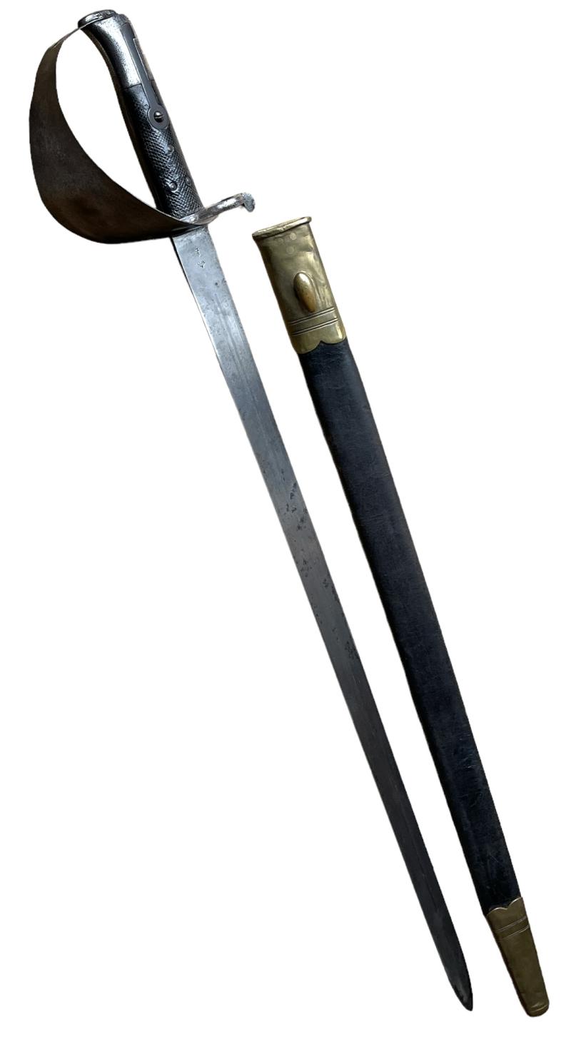 British Naval Cutlass Patern 1859 Sword Bayonet