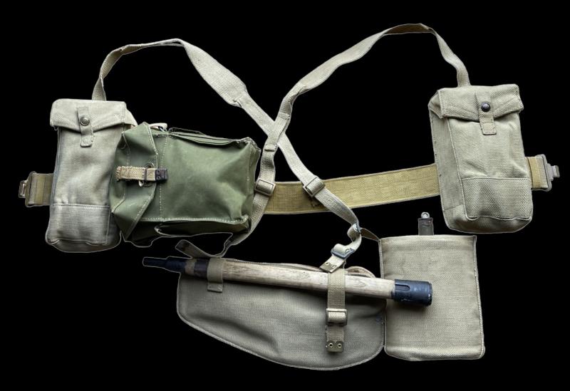 British WW2 Webbing combat Gear