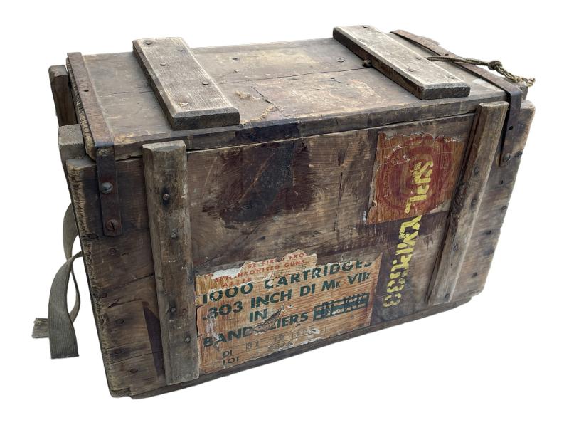 British WW2 303 Ammunition Box