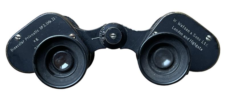 British WW1 Binoculars and WW2 Binoculars case