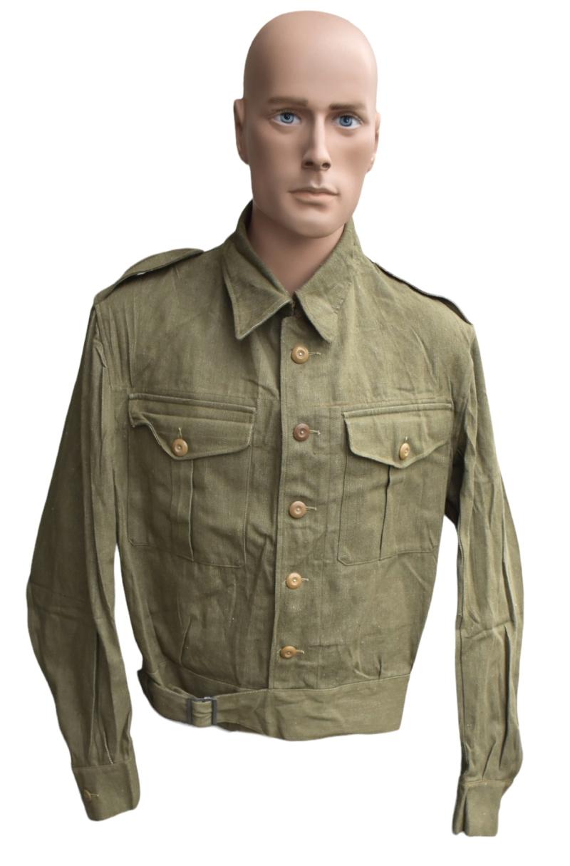 British WW2 Denim Battle Dress tunic