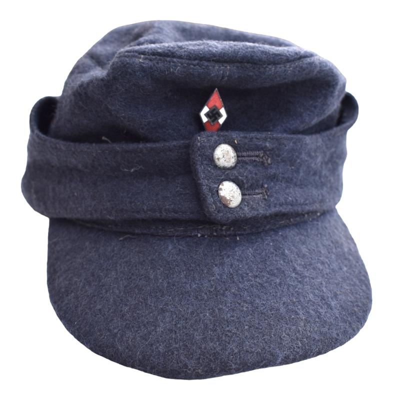 Hitler-Jugend Luftwaffe Flak Helfer M43 Cap