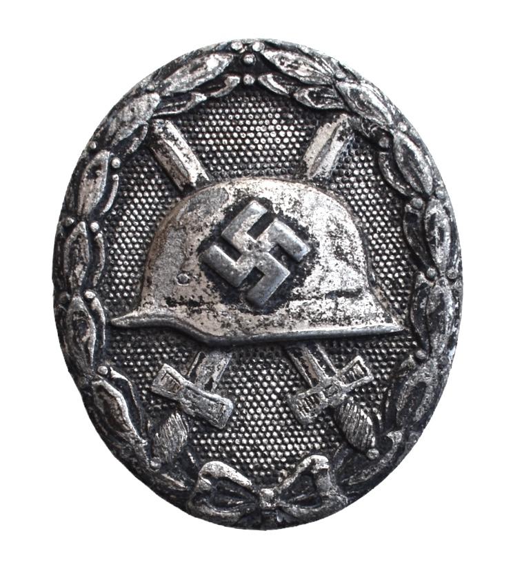 Wehrmacht Wound Badge Silver