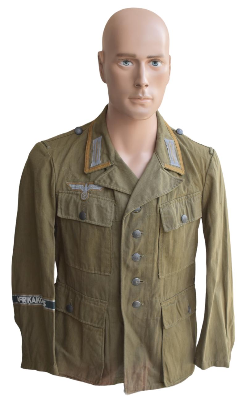 Deutsches Afrika Korps Wehrmacht M43 NCO Tunic and Shorts