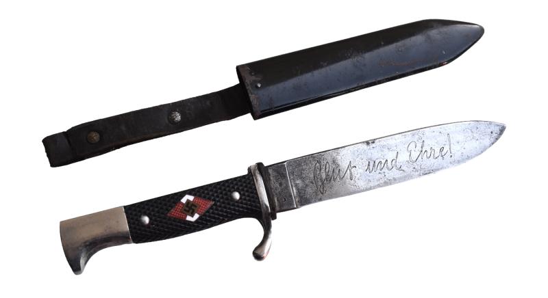 Hitler-Jugend Dagger with Motto