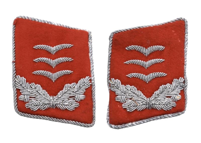 Luftwaffe Flak Officers Collar Tabs