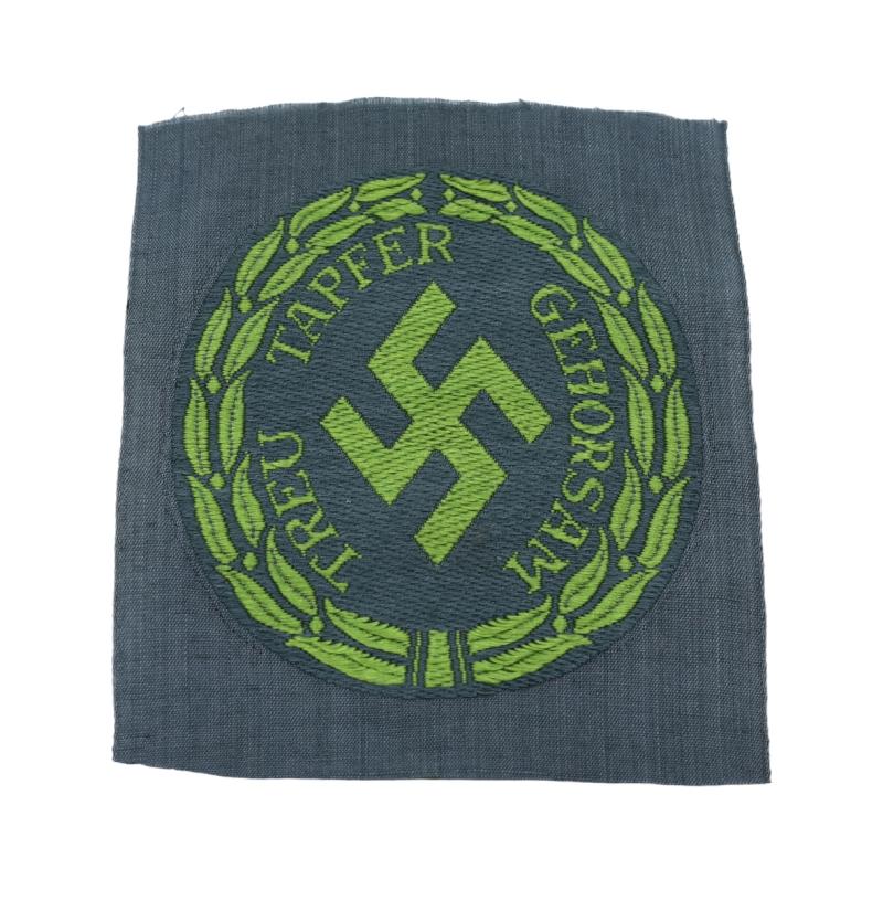 Schutzmannschaft Cloth Tunic Insignia