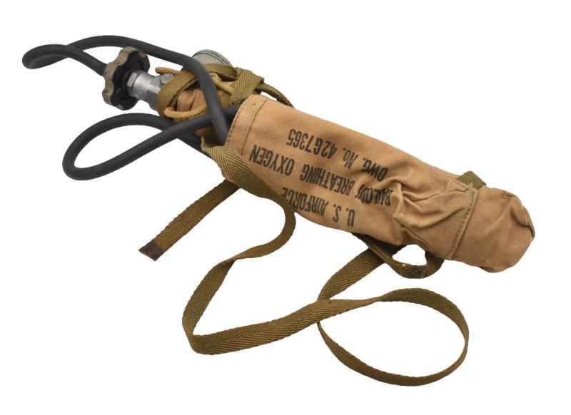USAAF WW2 Bomber Crew Oxygen Bailout Bottle