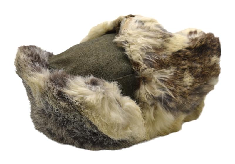 Wehrmacht Rabit Fur Winter Hat