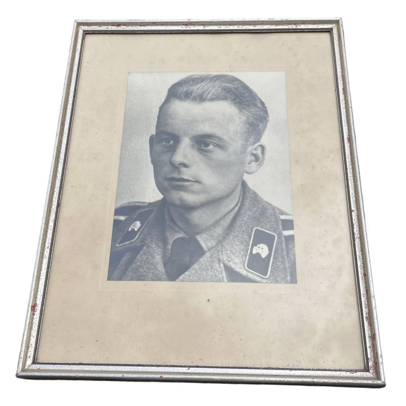 Wehrmacht Panzer Soldier Portrait photograph
