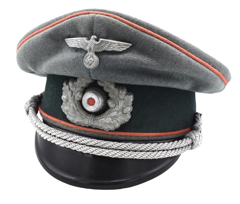 Wehrmacht Artillery Officers Visor Cap
