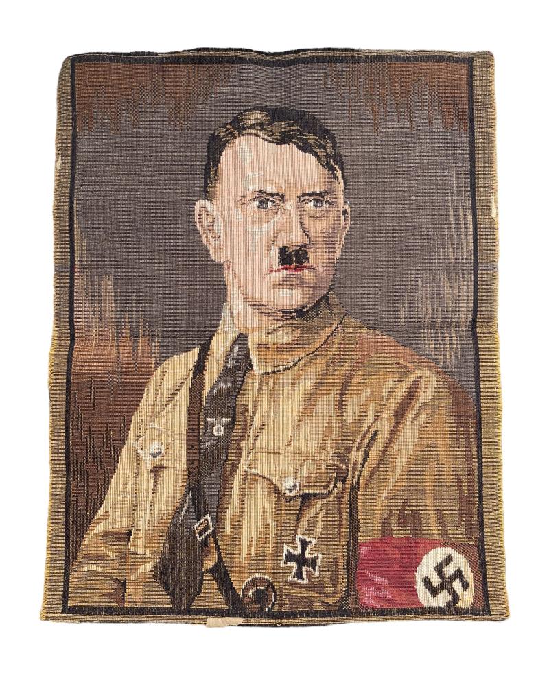 Adolf Hitler woven Portrait