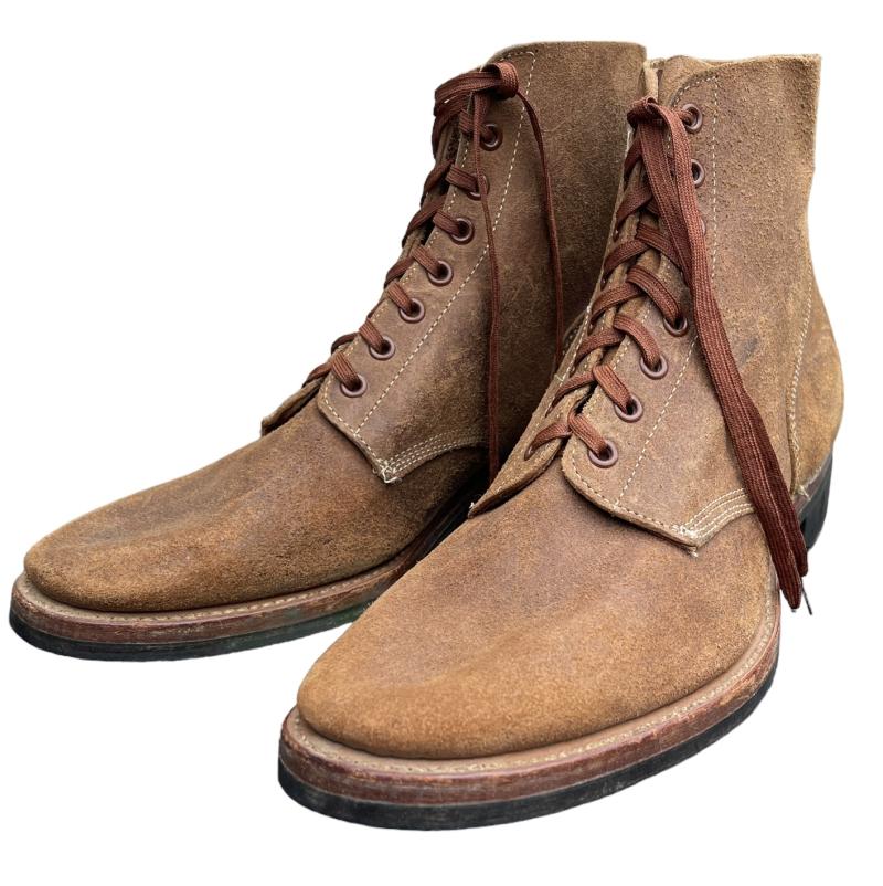 USN WW2 Rough-Out Low Boots
