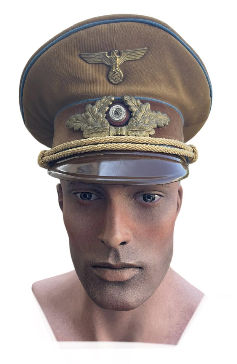 NSDAP Political Leader Visor Cap