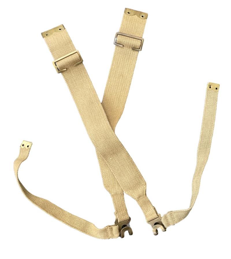 British WW2 Smallpack Shoulder Straps
