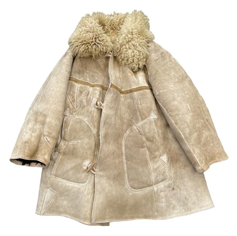 Luftwaffe sheepskin winter coat