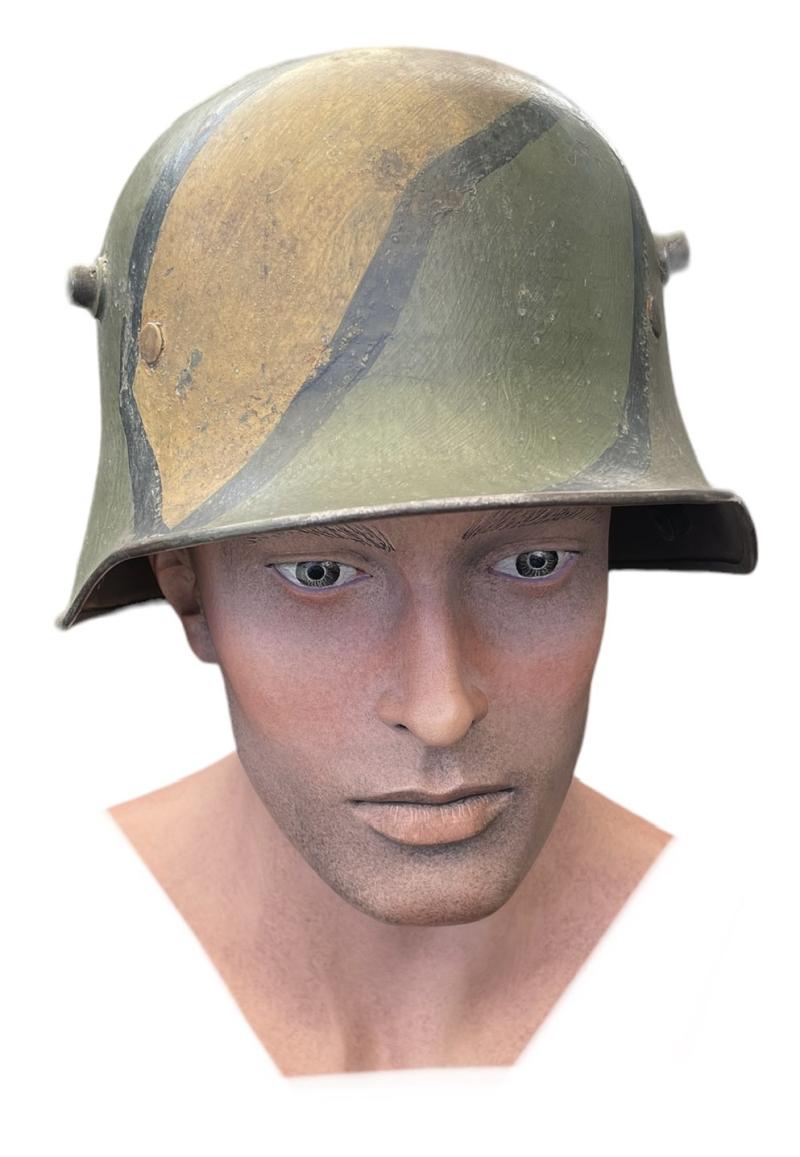German WW1/Imperial M18 Mimikry Camo Helmet