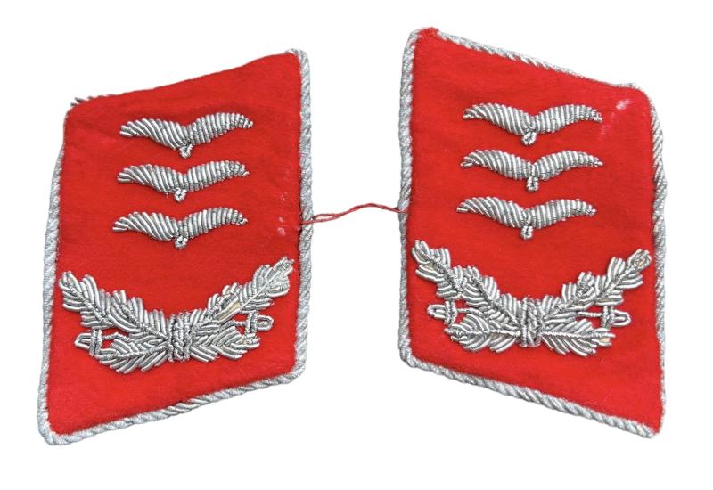 Luftwaffe Flak Officers Collar Tabs