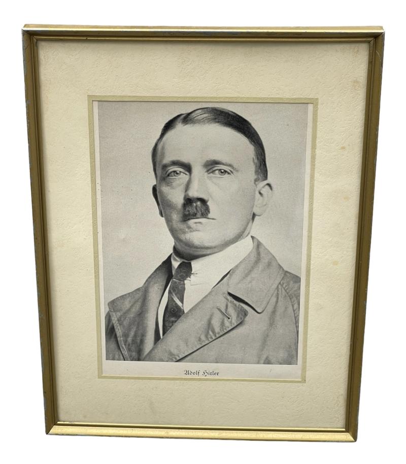 Adolf Hitler framed Portrait