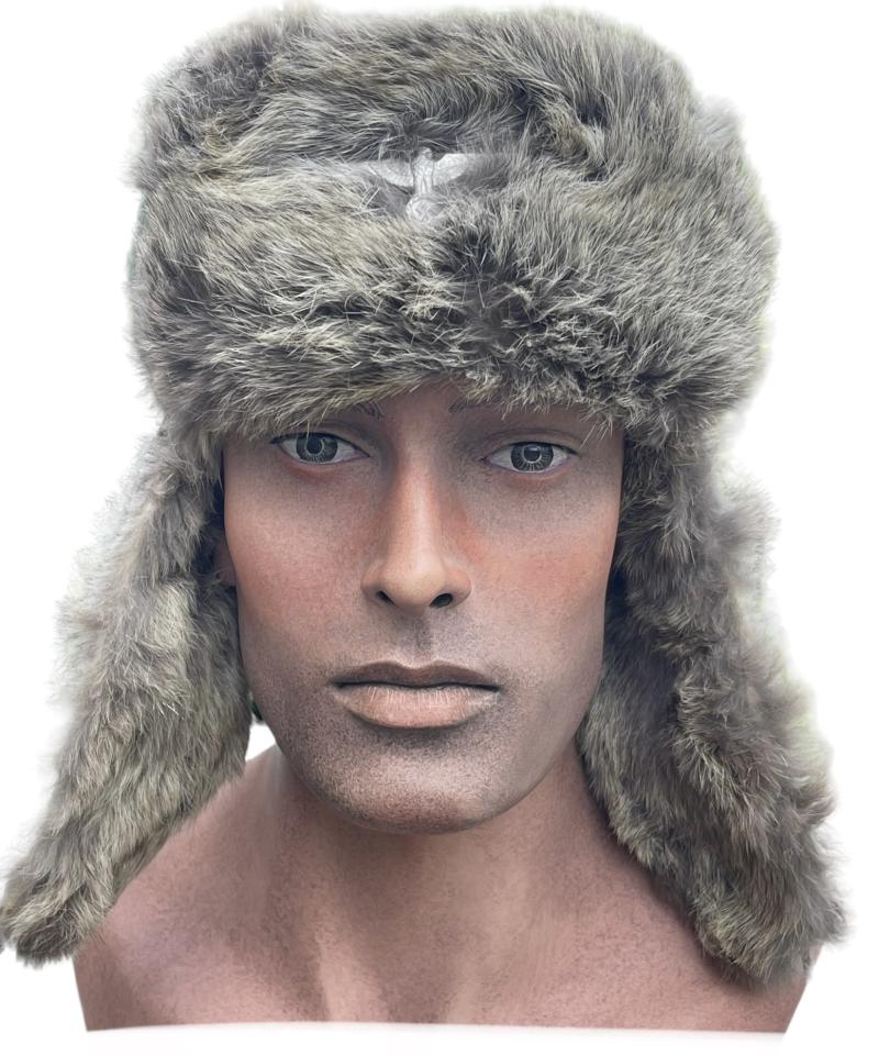 Wehrmacht Rabit Fur Winter Hat