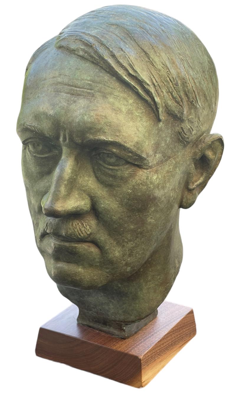 Bronze Adolf Hitler Buste