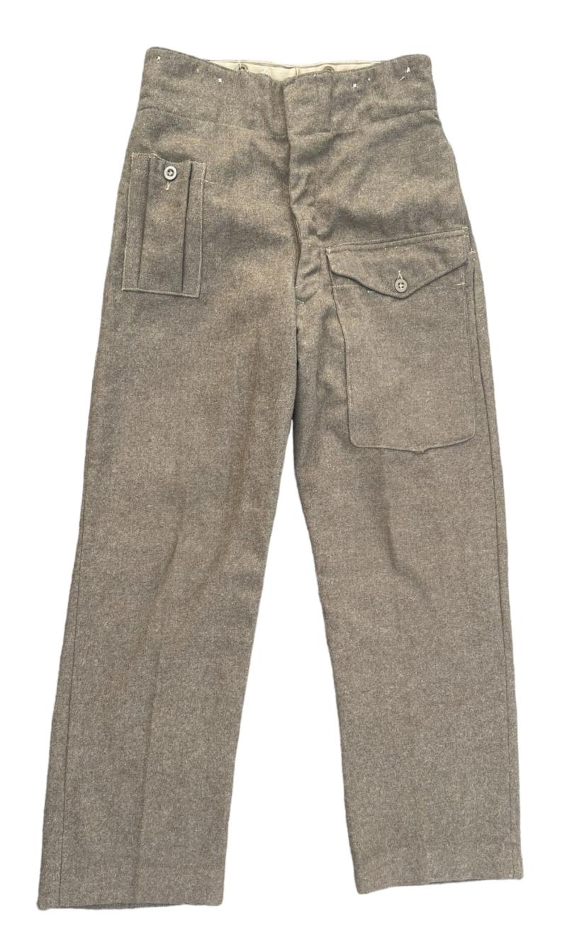 British WW2 40 Patern Battle Dress Trousers