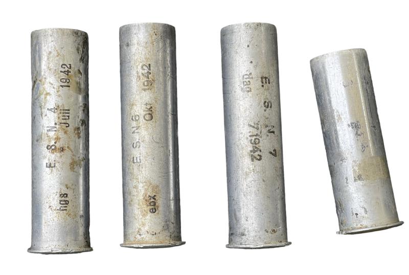 4 Wehrmacht (empty) Flaregun Flare Shells