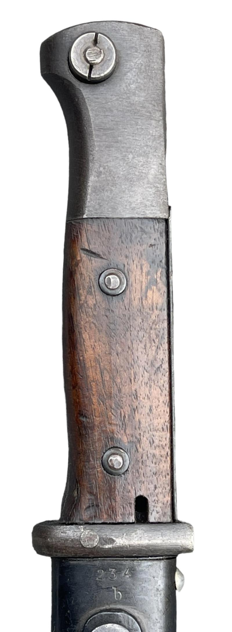 Original Finnish WWII Model 1928 Bayonet by Hackman & Co