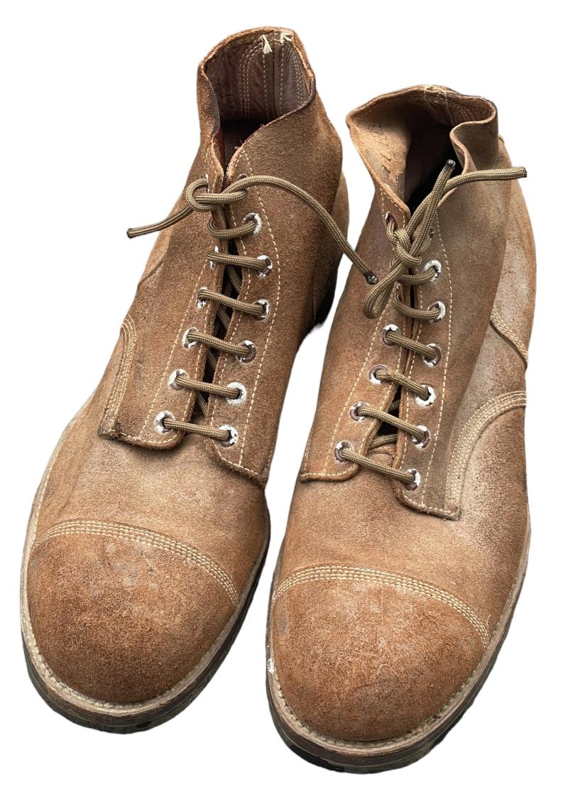 US WW2 Rough-Out Low Boots