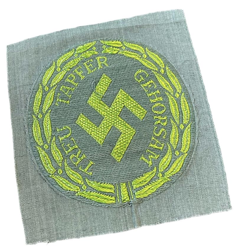 Schutzmannschaft Cloth Tunic Insignia