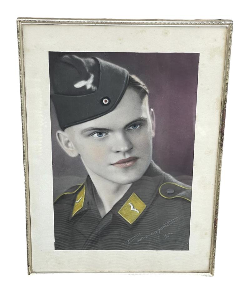 Framed Luftwaffe Portrait Photograph
