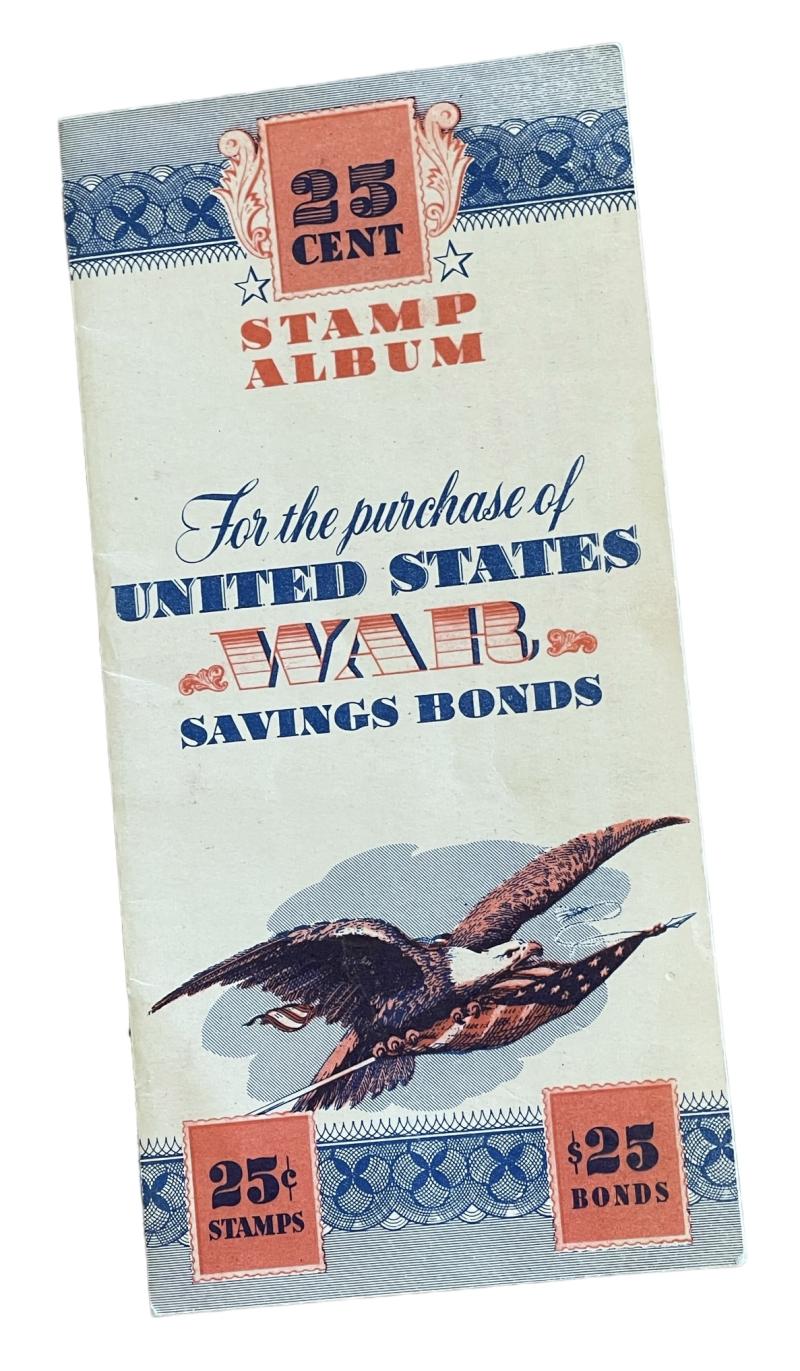 US WW2 War Bonds savings Booklet
