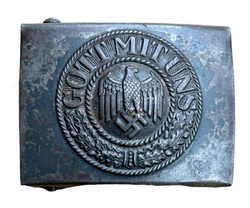 Wehrmacht steel Belt Buckle