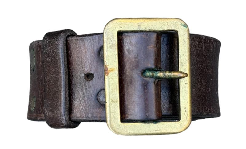 British WW2 leather Battle Dress trousers Belt